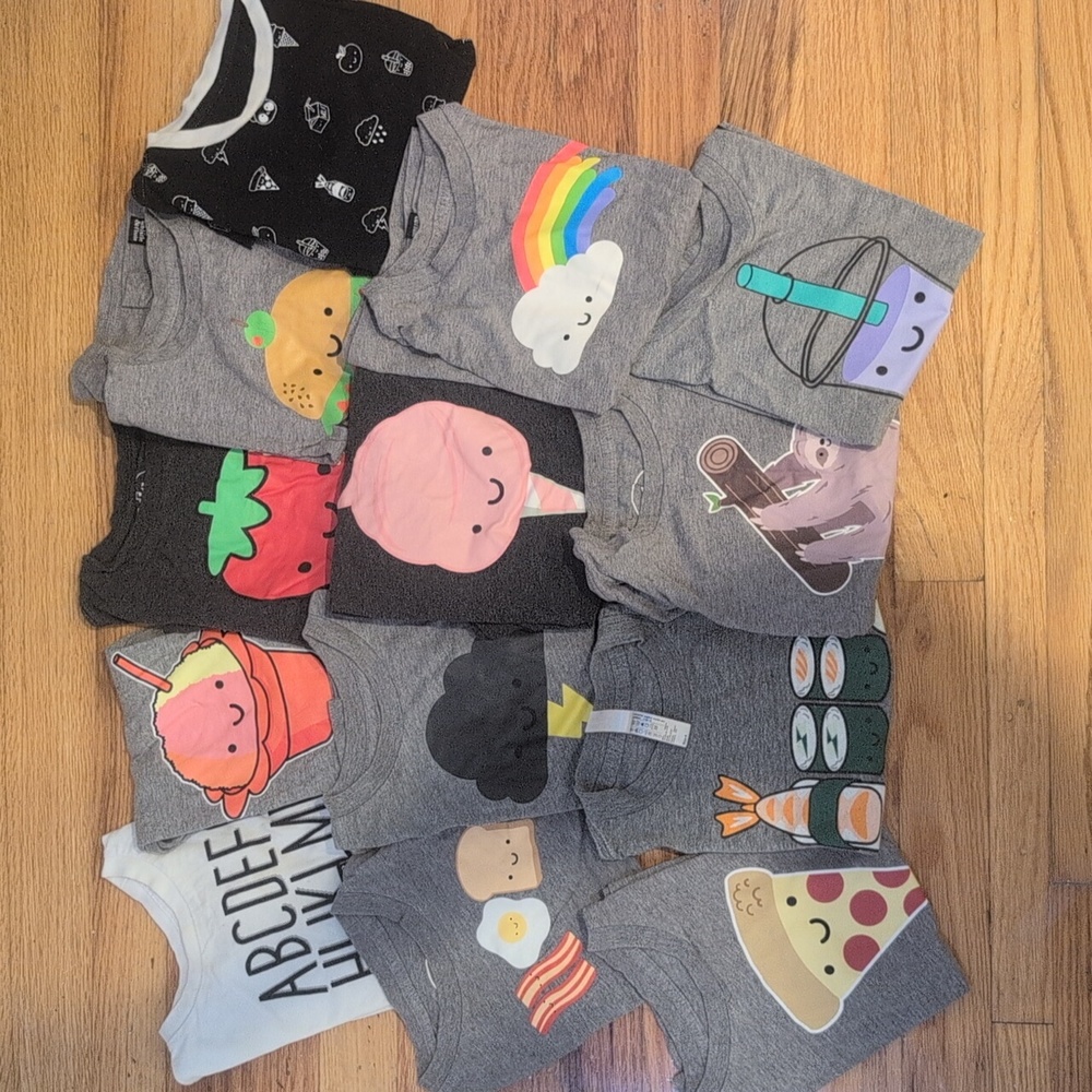 Whistle And Flute Size 3-4 T-Shirt Bundle